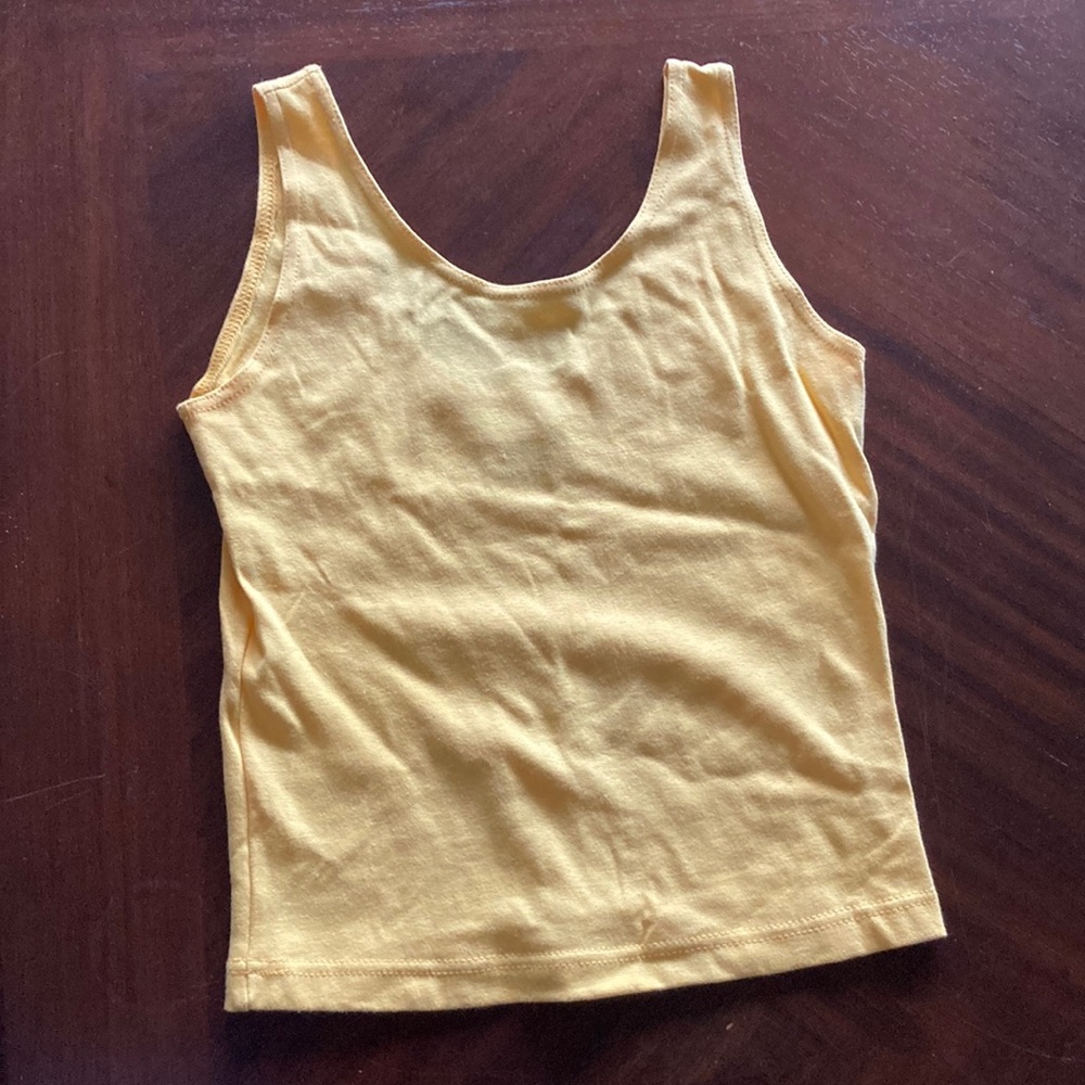 Energie Yellow Tank Top